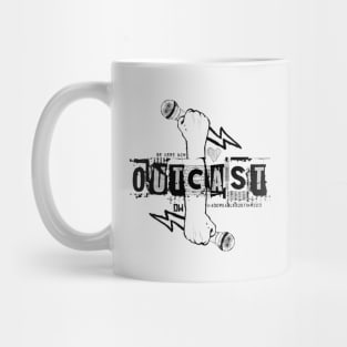 Outcasts Unite black logo Mug